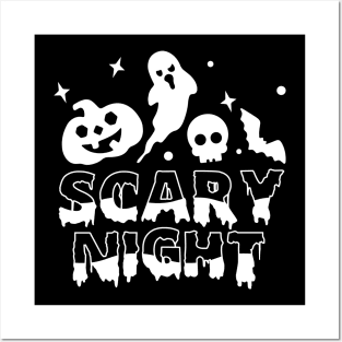 Scary Night Classic Posters and Art